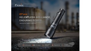 Fenix C7 V2.0 - Lanternă Tactică - 3300 Lumeni - 575 Metri